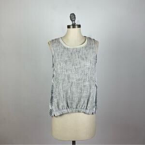 Anthropologie Akemi + Kin Grey Tweed Tank Top